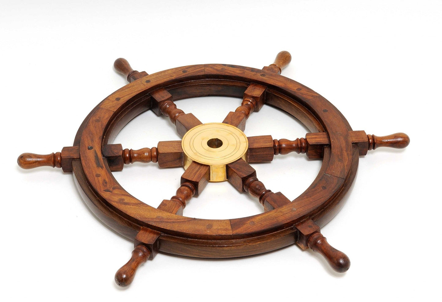 36inches x 36inches x 2inches Ship Wheel