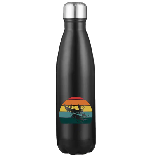 Fishing Boat Stainless Steel Water Bottle