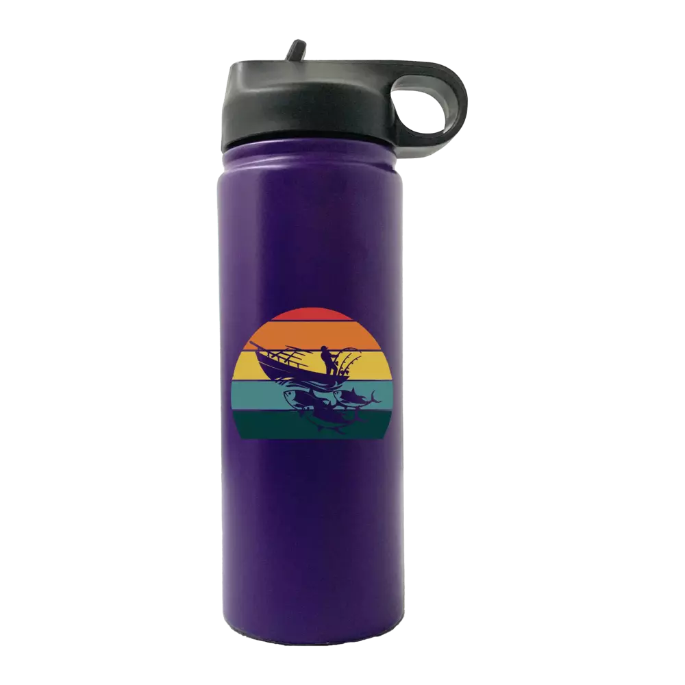 Fishing Boat 20oz Sport Bottle