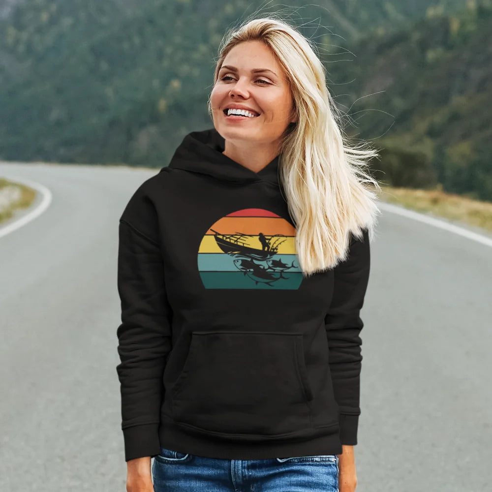 Fishing Boat Unisex Hoodie