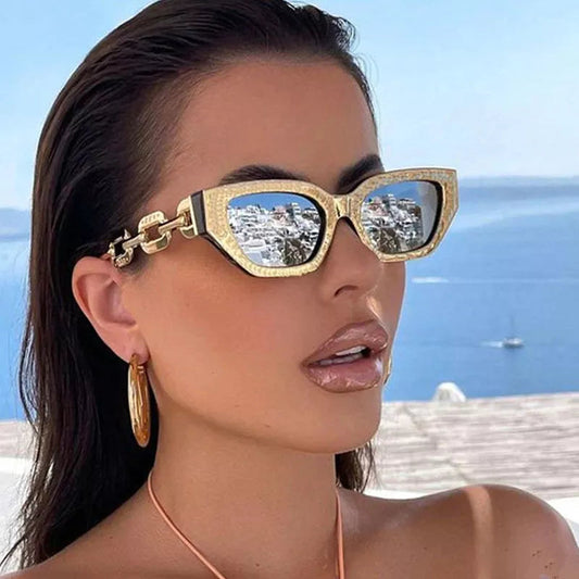 Fashion Cat Eye Sunglasses - Sexikinis Swim