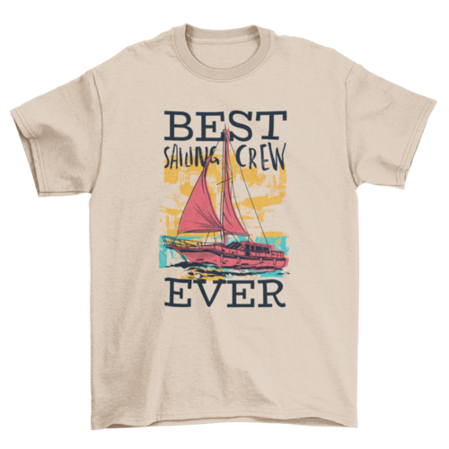 Best Sailing Crew T-shirt