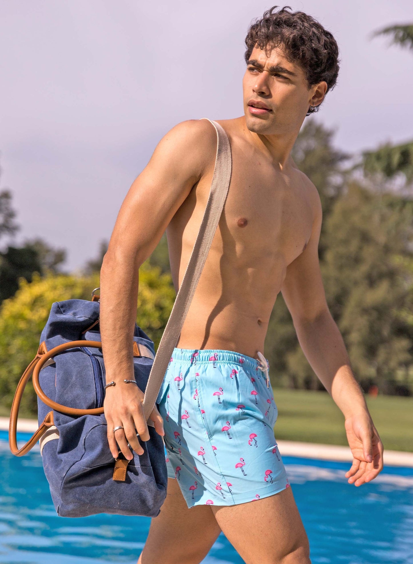 Flamazing - 3.5" Swim Trunks